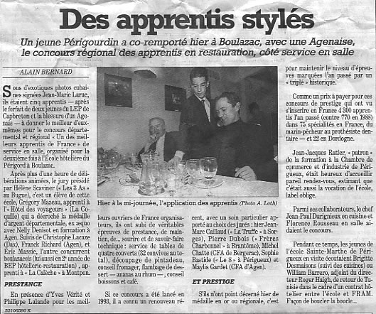 Groupement de la SnMOF de Dordogne