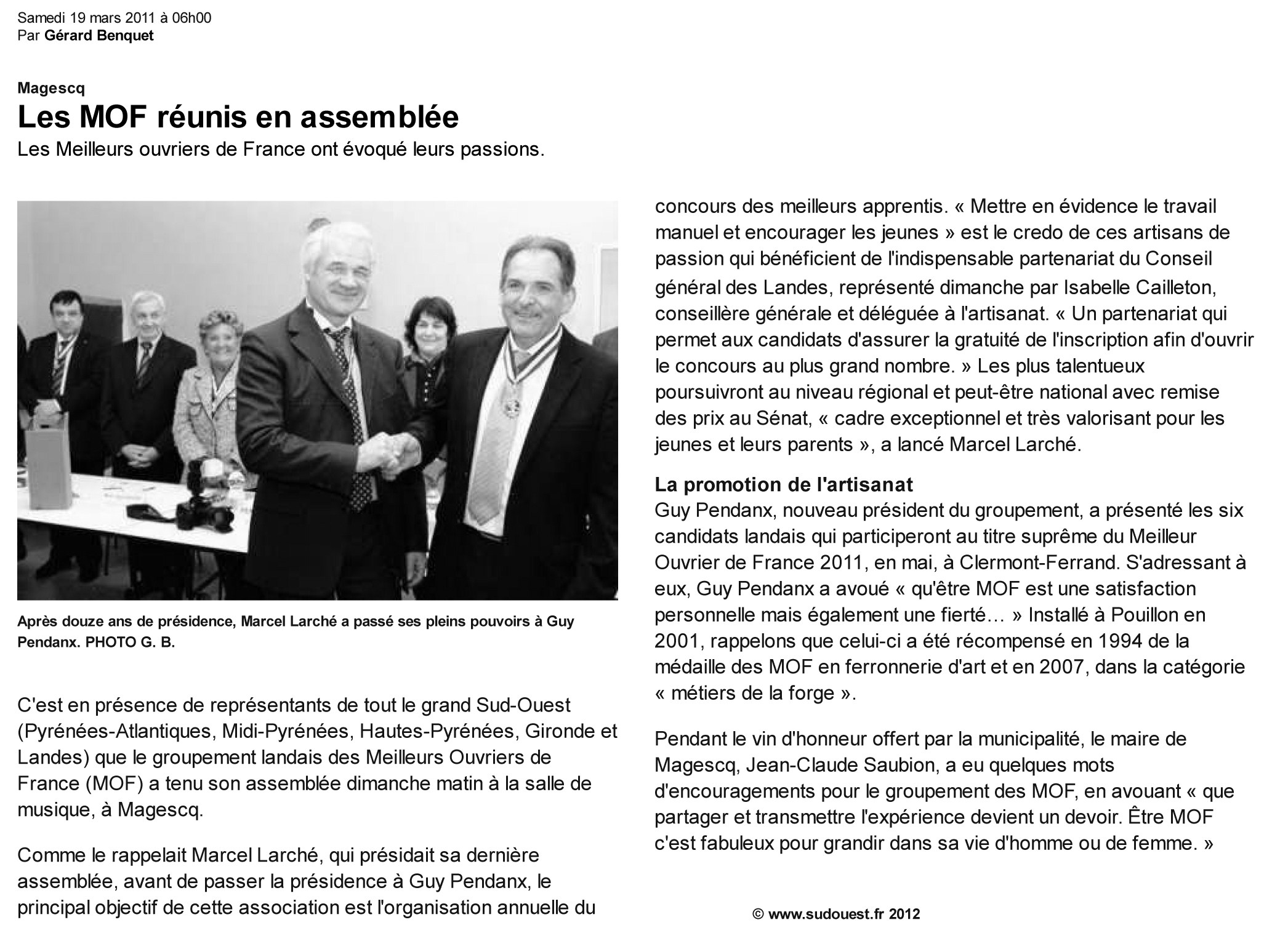 Groupement de la SnMOF de Dordogne